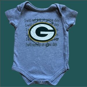 Green Bay Packers Baby Onesie size 0-3M